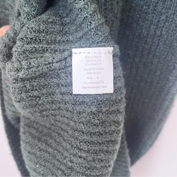 Charlotte Russe Y2K Vintage Striped Mini Sweater Dress Size Small - Picture 4 of 5